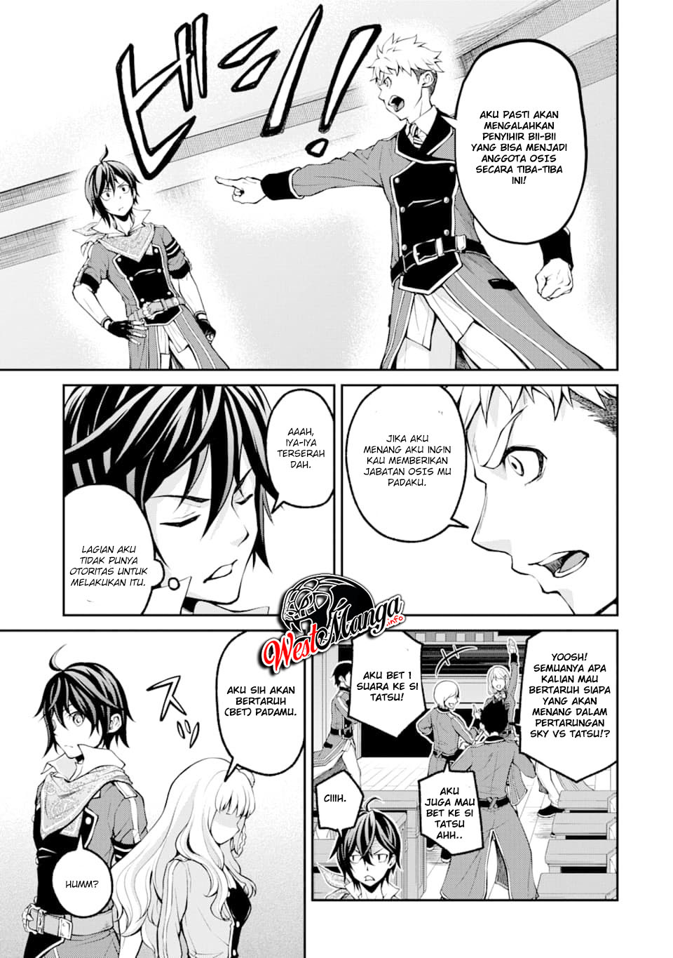 Saisoku Musou No B-kyuu Mahou Tsukai Chapter 05.1 Bahasa Indonesia